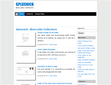Tablet Screenshot of gplusnick.com